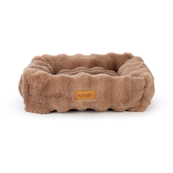 Visuel 1 du produit Corbeille pour chien Alpine coloris marron en tissu Scruffs Taille M - 60 x 50 cm