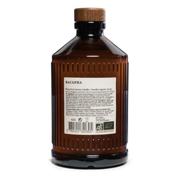 Visuel 1 du produit Sirop de vanille brut bio Bacanha - 400 ml