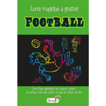 Visuel 1 du produit Football – livre magique à gratter aux éditions Grenouille