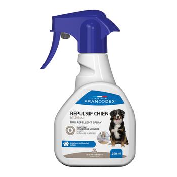 Visuel 1 du produit RŽpulsif d'intŽrieur pour chien menthe eucalyptus Francodex - 250 ml