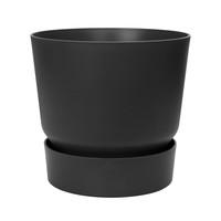 Visuel 1 du produit Pot Greenville rond de 13 L coloris noir Ø 30 x H 28 cm