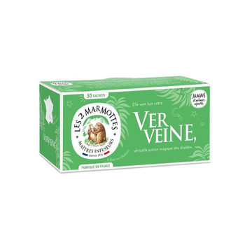 Visuel 1 du produit Infusion verveine bio Les 2 Marmottes - 46 g