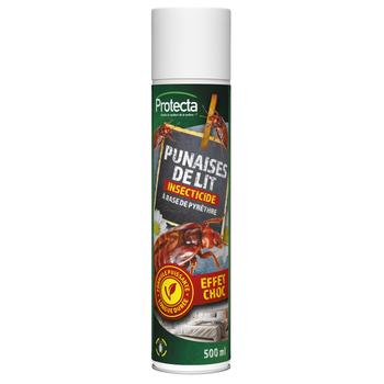 Visuel 1 du produit Aérosol anti-punaises de lit Action choc Barrière à insectes Green - 500 ml