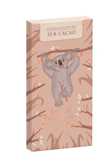 Visuel 1 du produit Chocolat « chocolat anti-stress » bio Art Grafik - 70 g