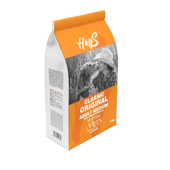 Visuel 1 du produit Croquette pour chien adulte de race moyenne au poulet Hays Classic - 3 kg