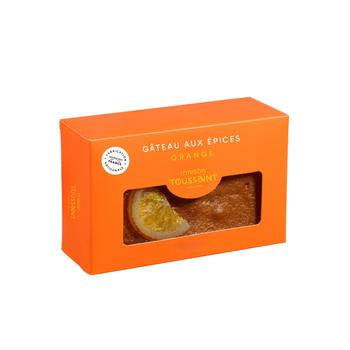Visuel 1 du produit Gâteau aux épices aux oranges confites Maison Toussaint - 240 g