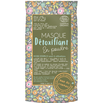 Visuel 1 du produit Masque détoxifiant en poudre Mas du Roseau -  120 g