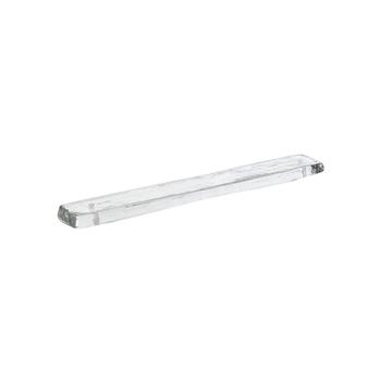 Visuel 1 du produit Porte-encens rectangulaire en verre transparent - 23 x 3,5 cm