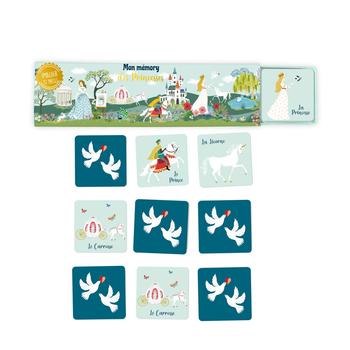Visuel 1 du produit Mon memory des princesses Cartes d’art - 24,5 x 7 x 3,6 cm