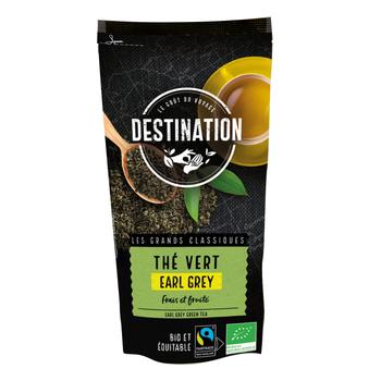 Visuel 1 du produit Thé vert Earl Grey bio et équitable Destination - 80 g