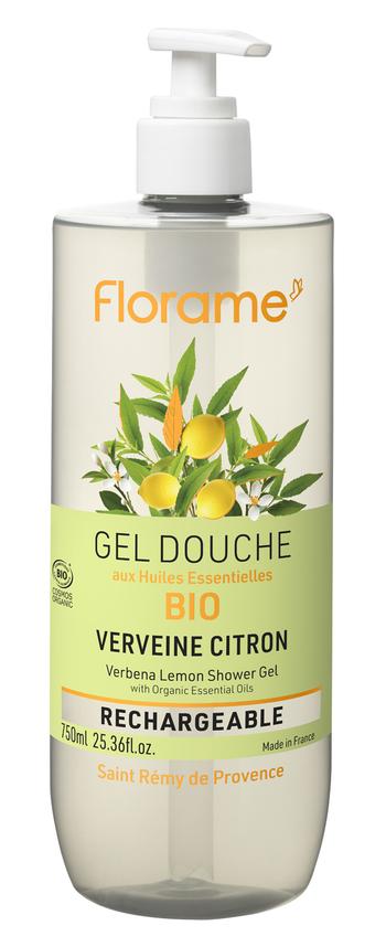 Visuel 1 du produit Gel douche verveine citron Florame - 750 ml