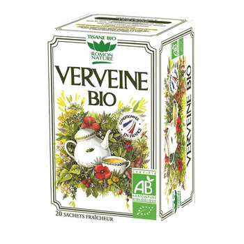 Visuel 1 du produit Verveine odorante bio – boîte de 24 sachets