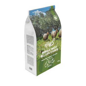 Visuel 1 du produit Croquette pour chien adulte mono-protéine d'agneau sans céréales Hays - 3 kg