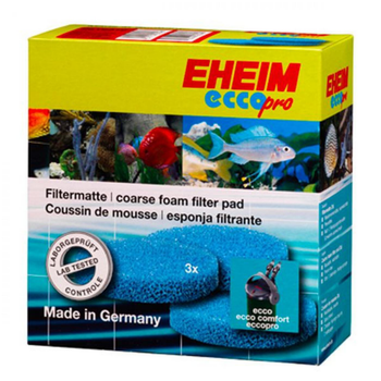 Visuel 1 du produit Coussins de mousse pour filtre Ecco Pro, spécifique EHEIM - pack de 3