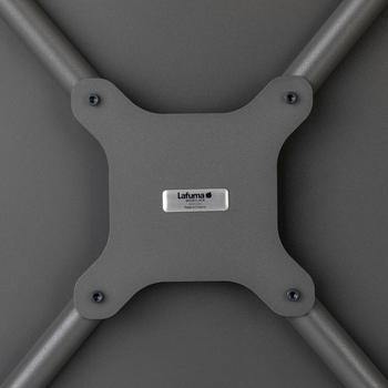 Visuel 1 du produit Table basse Vence Lafuma coloris gris en titane - 102 x 59 x 41 cm