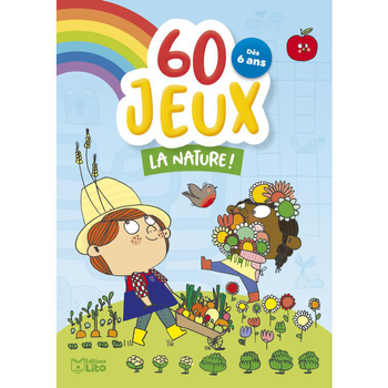 Visuel 1 du produit Bloc de 60 jeux “la nature” Editions Lito