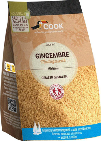 Visuel 1 du produit Gingembre moulu bio Cook - 100 g