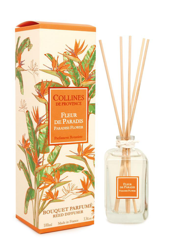 Visuel 1 du produit Bouquet parfumé orange Collines de Provence Estivales Fleur de paradis - 100 ml