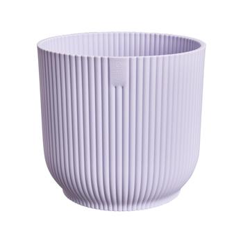 Visuel 1 du produit Cache-pot coloris violet en plastique recyclé Elho - Ø 7 cm