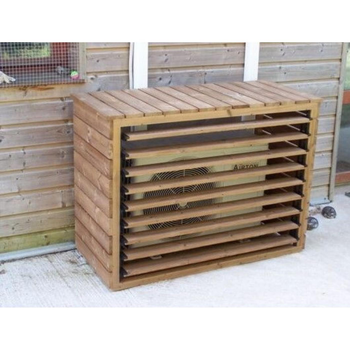 Visuel 1 du produit Cache climatiseur + pompe à chaleur Foresta - GM