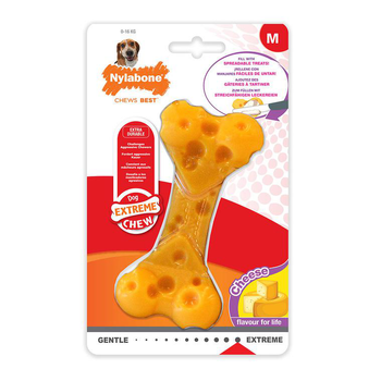 Visuel 1 du produit Os à mâcher pour chien Nylabone saveur fromage taille M