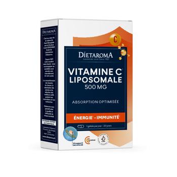 Visuel 1 du produit Vitamine C liposomale DIETAROMA - 20 gélules