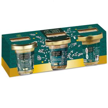 Visuel 1 du produit Coffret gourmand Clos Saint Sozy Petits délices de fête - les 3 pièces