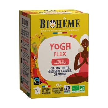 Visuel 1 du produit Infusion bio Biohême Yoga Flex - 20 infusettes