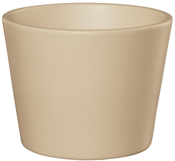 Visuel 1 du produit Cache-pot en céramique crème Fresh CR26 - Ø 26 x H 23 cm