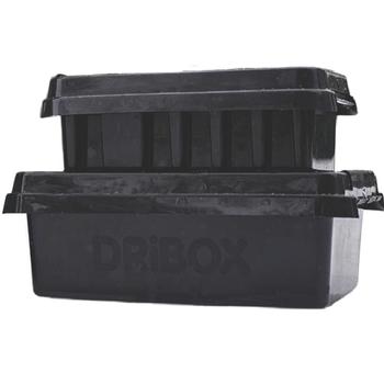 Visuel 1 du produit Boite de protection produits électriques en PVC coloris noir intérieur extérieur - 15 x 28 x 10 cm (taille S)