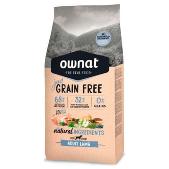 Visuel 1 du produit Croquette pour chien adulte Grain Free à l'agneau Ownat - 14 kg