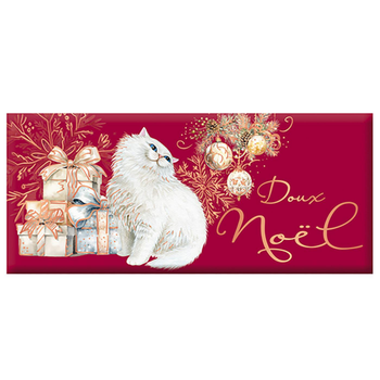 Visuel 1 du produit Mini tablette de chocolat au lait  « Doux Noël » Art Grafik