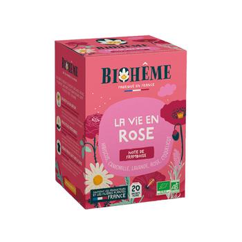 Visuel 1 du produit Infusion bio Biohême La vie en rose - 20 infusettes