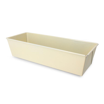 Visuel 1 du produit Moule à cake en acier carbone crème Menastyl Colorama - 30,5 x 11,5 cm