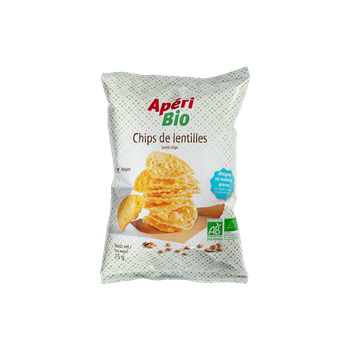 Visuel 1 du produit Chips de lentilles bio Apéri Bio - 75 g