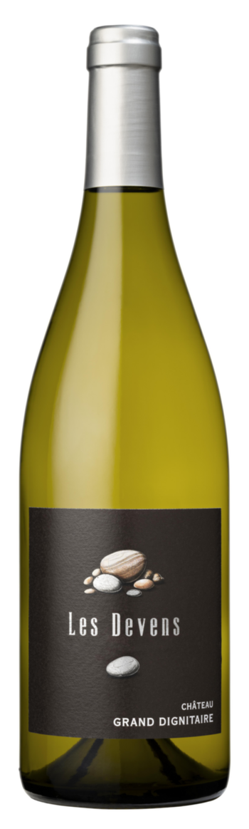 Visuel 1 du produit Vin blanc Côtes du Rhône bio Château grand Dignitaire Les Devens - 75 cl