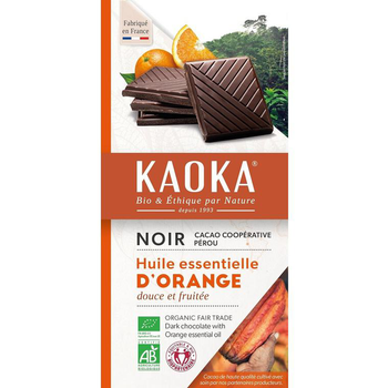 Visuel 1 du produit Chocolat noir orange KAOKA 100 g