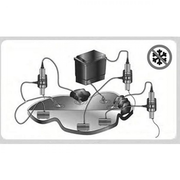 Visuel 1 du produit Stérilisateur UV aluminium, 40W, AQUA NOVA BASSIN - Filtre UV pour bassin