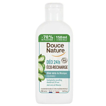 Visuel 1 du produit Déodorant bio éco-recharge à l’aloé véra Douce Nature - 150 ml