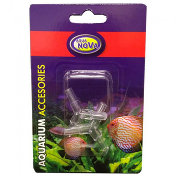 Visuel 1 du produit Raccords 3 voies pour tuyaux Ø 4/6mm en lot de 2 - AQUA NOVA