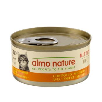 Visuel 1 du produit Pâtée pour chaton HFC au poulet Almo Nature - 70 g