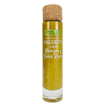 Visuel 1 du produit Vinaigrette bio mangue & baies roses Savor et Sens - 20 cl