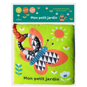 Visuel 1 du produit Livre tissu “Mon petit jardin” Éditions Milan