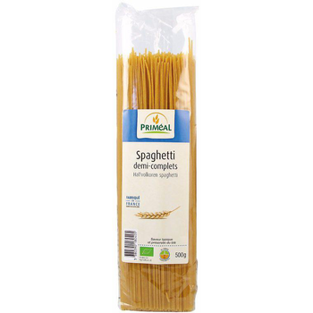 Visuel 1 du produit Spaghettis demi complets 500 g PRIMEAL