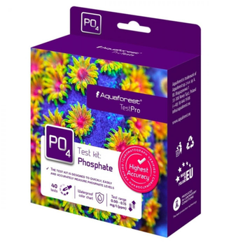 Visuel 1 du produit Kit de test phosphate PO4, spécifique aquarium, AQUAFOREST