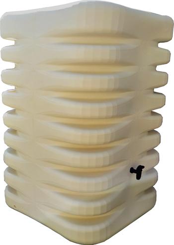 Visuel 1 du produit Récupérateur d’eau cubique coloris gris Bellijardin - 2200 L