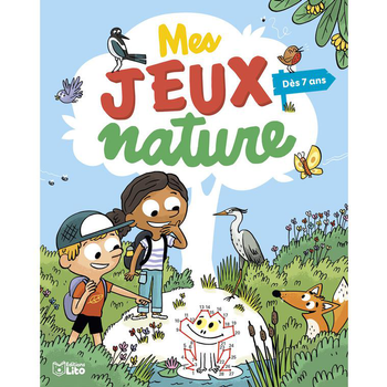 Visuel 1 du produit Livre 7-8 ans "Mes jeux nature", Ed LITO