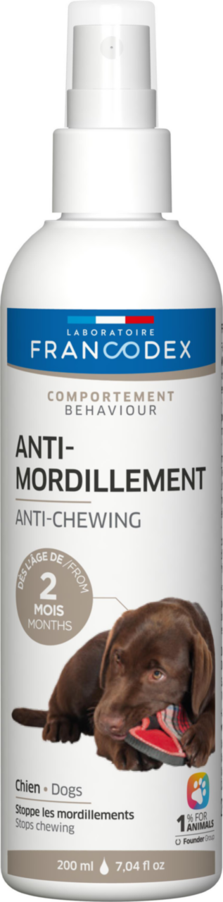 Visuel 1 du produit Spray anti-mordillement pour chiot et chien - 200 ml