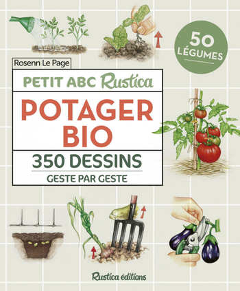 Visuel 1 du produit Livre "Petit abc Rustica Potager Bio" Éditions Rustica