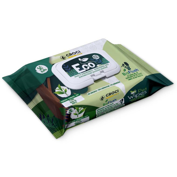 Visuel 1 du produit Lingettes pour chien et chat Croci eco tea&chlor - x 30